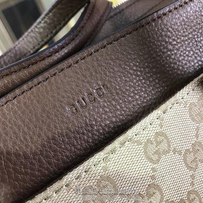 GUCCI 古馳男包 新款 370822 pvc配皮 GUCCI手提包 Gucci單肩包